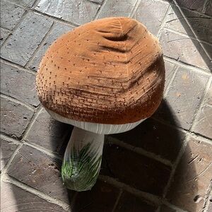 John Derian Mushroom throw pillow